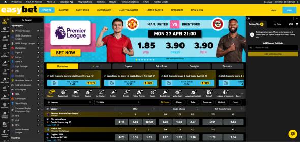 Easybet sports betting