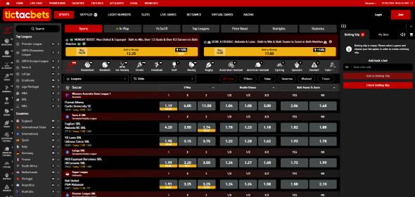 TicTacBets sports betting